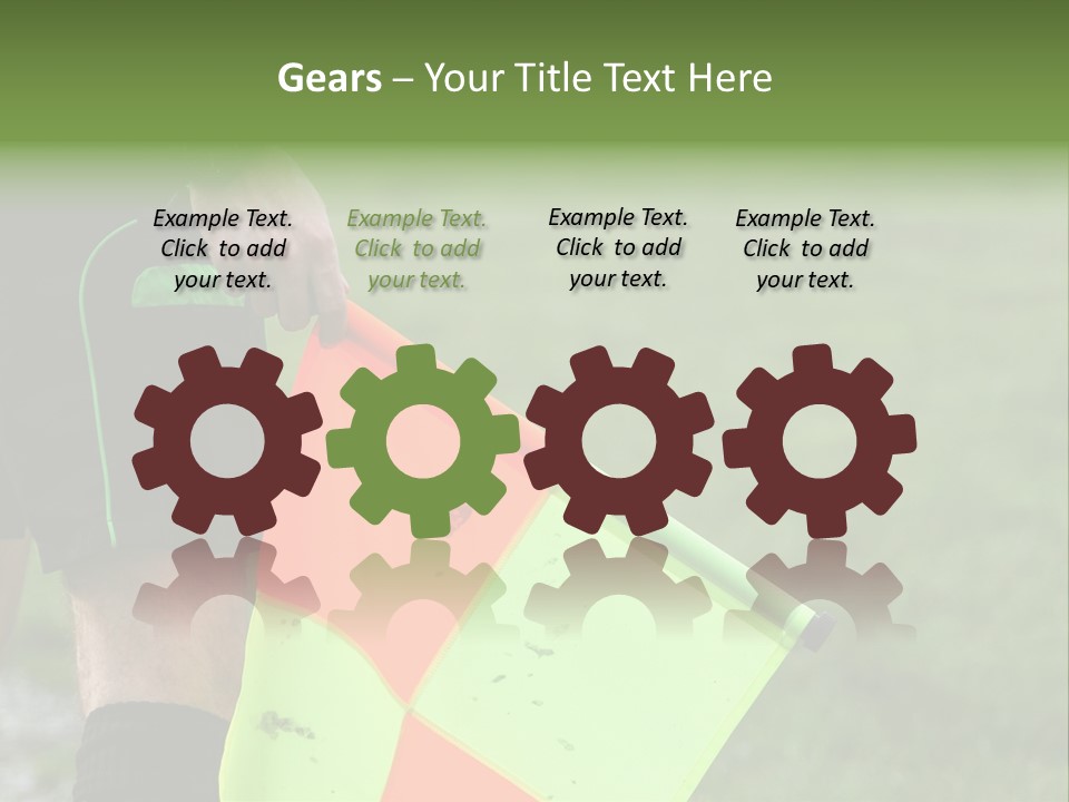 Action Game Soccer PowerPoint Template