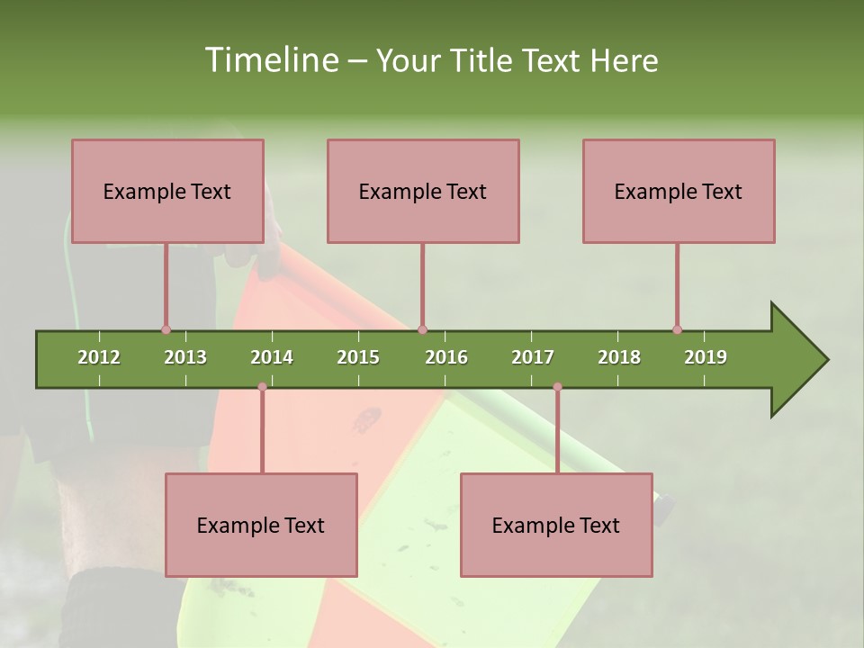 Action Game Soccer PowerPoint Template