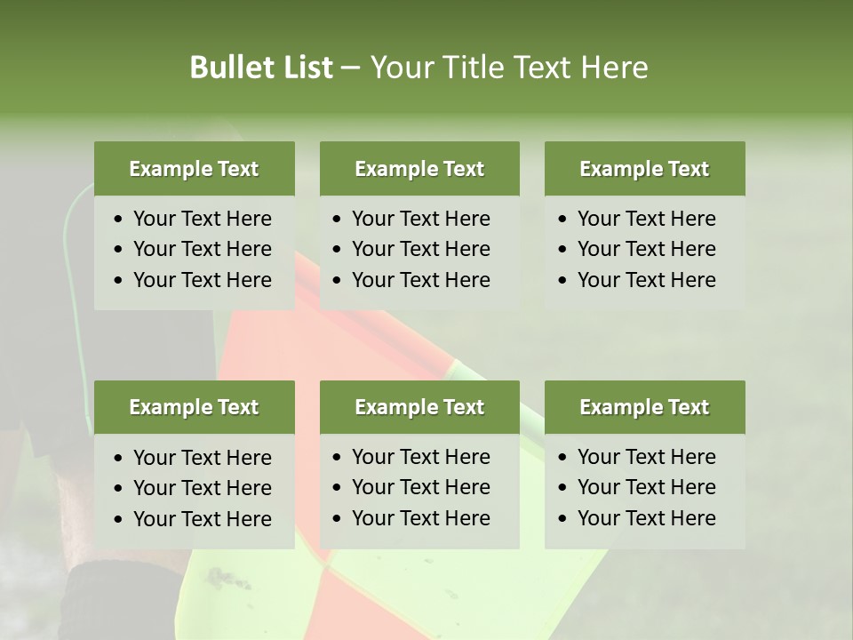 Action Game Soccer PowerPoint Template