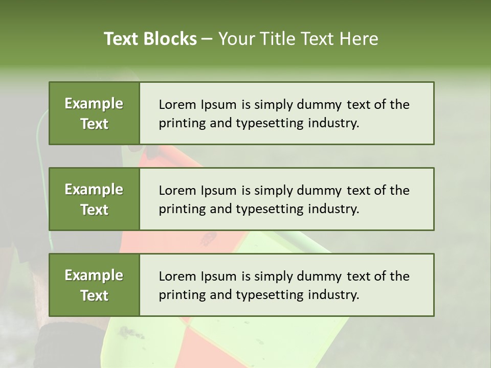 Action Game Soccer PowerPoint Template