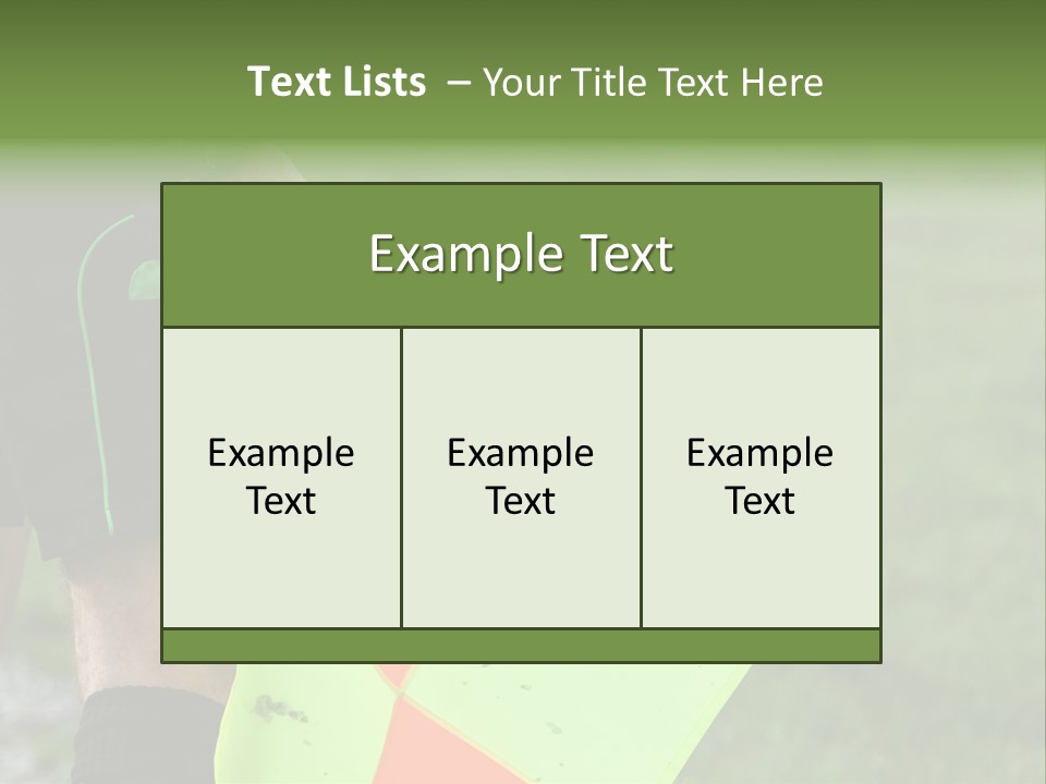 Action Game Soccer PowerPoint Template