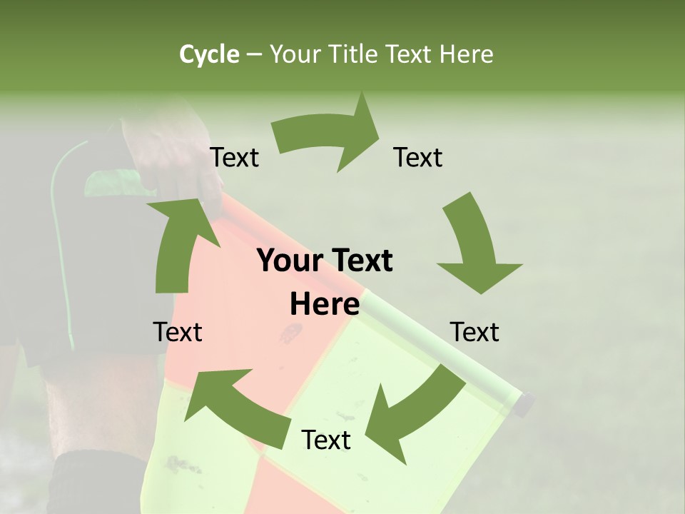 Action Game Soccer PowerPoint Template