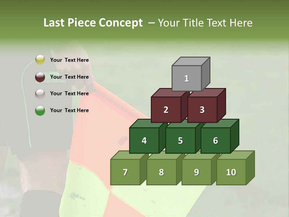 Action Game Soccer PowerPoint Template
