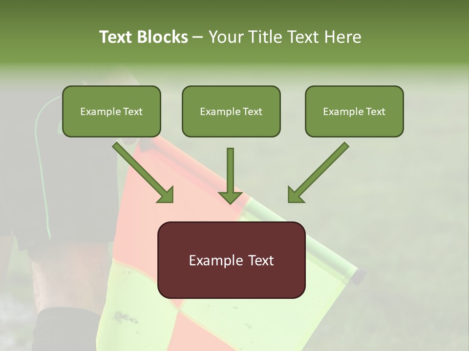Action Game Soccer PowerPoint Template