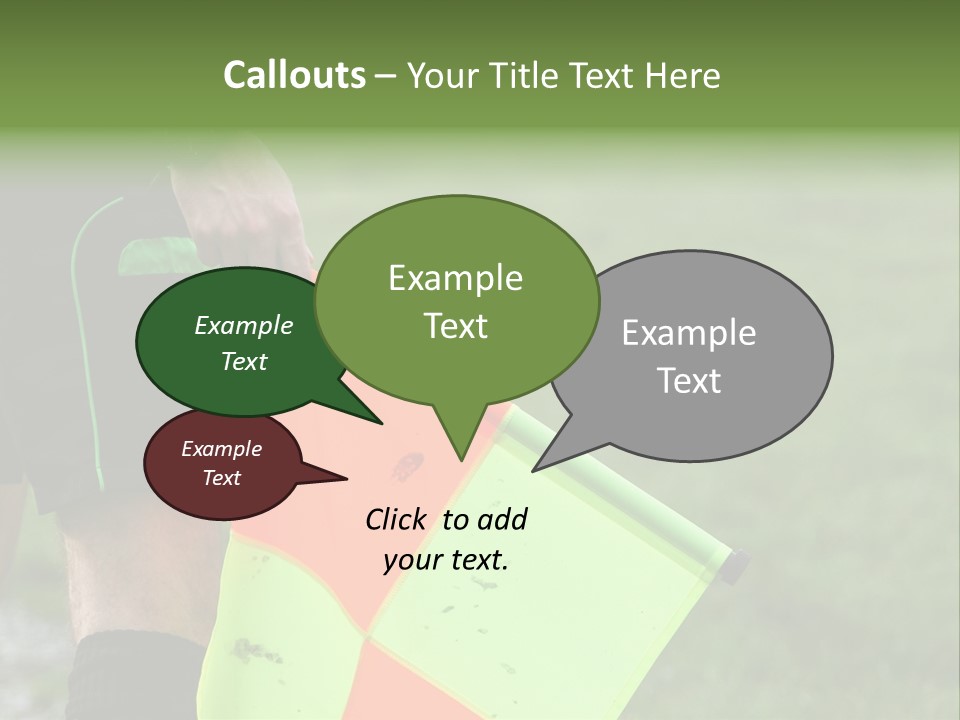 Action Game Soccer PowerPoint Template