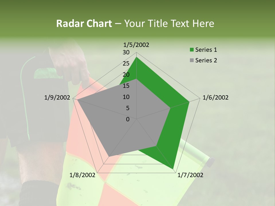 Action Game Soccer PowerPoint Template