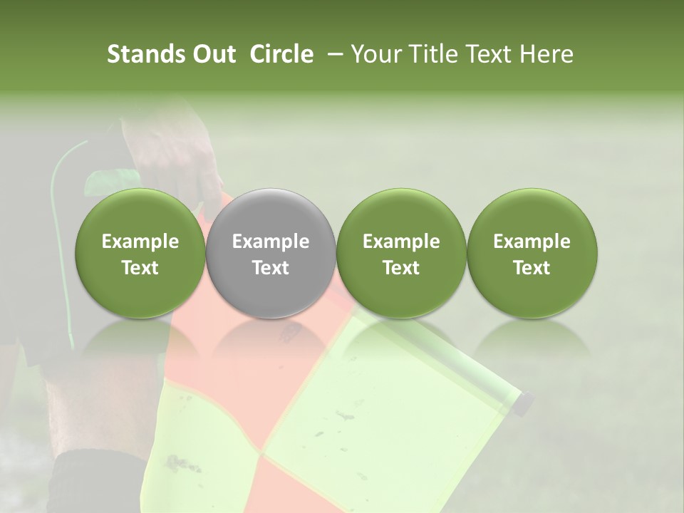 Action Game Soccer PowerPoint Template