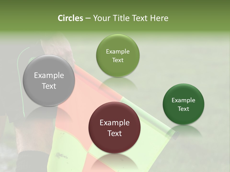 Action Game Soccer PowerPoint Template