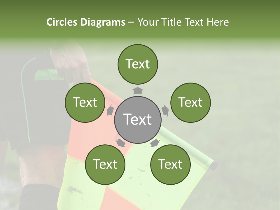 Action Game Soccer PowerPoint Template