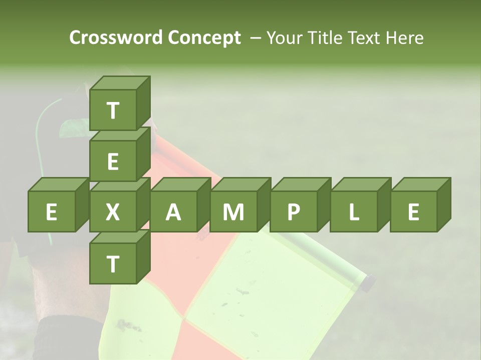 Action Game Soccer PowerPoint Template
