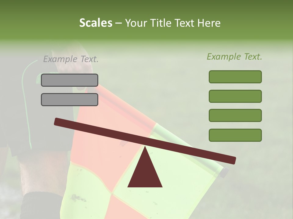 Action Game Soccer PowerPoint Template