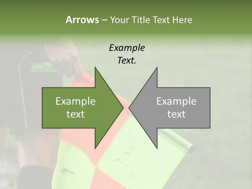 Action Game Soccer PowerPoint Template