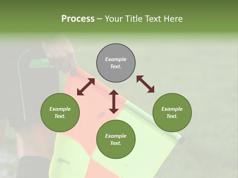 Action Game Soccer PowerPoint Template