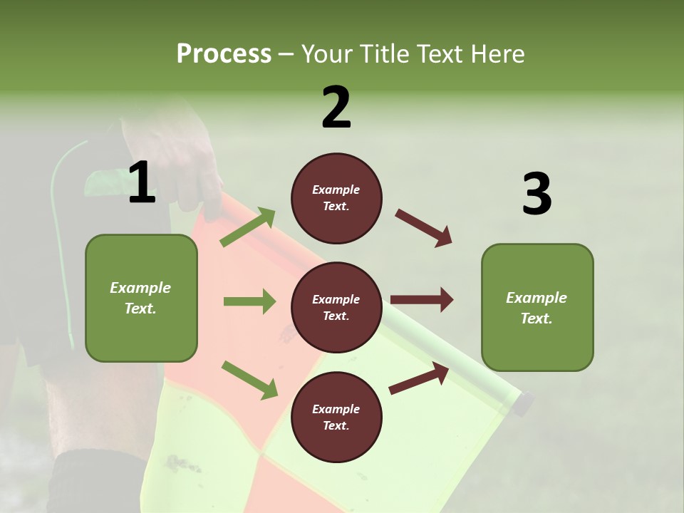 Action Game Soccer PowerPoint Template