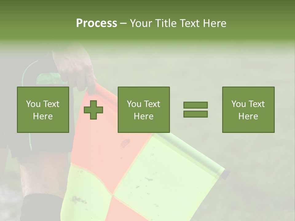 Action Game Soccer PowerPoint Template