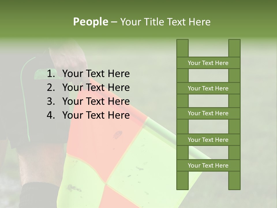 Action Game Soccer PowerPoint Template