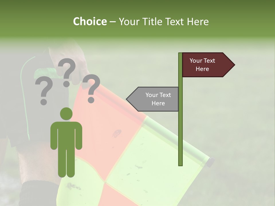 Action Game Soccer PowerPoint Template