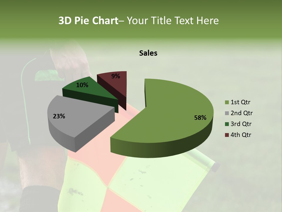 Action Game Soccer PowerPoint Template