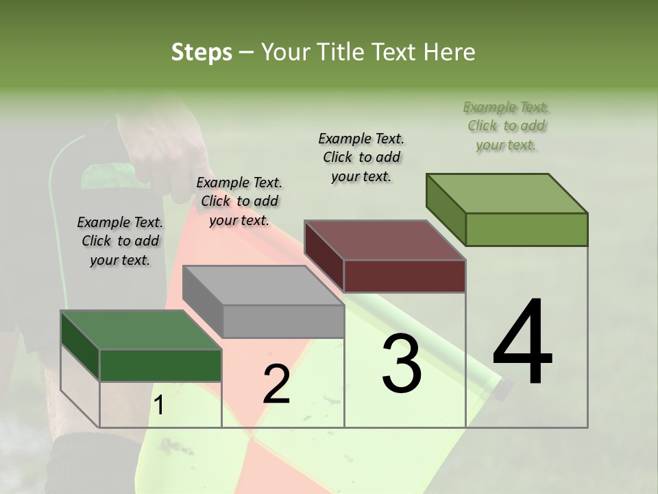 Action Game Soccer PowerPoint Template