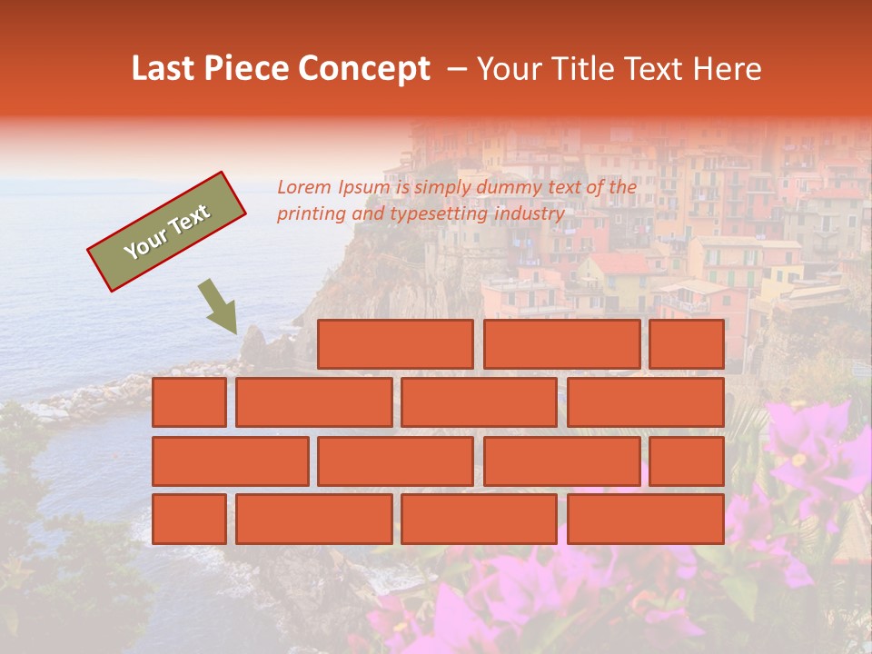 Italia Structure Terrace PowerPoint Template