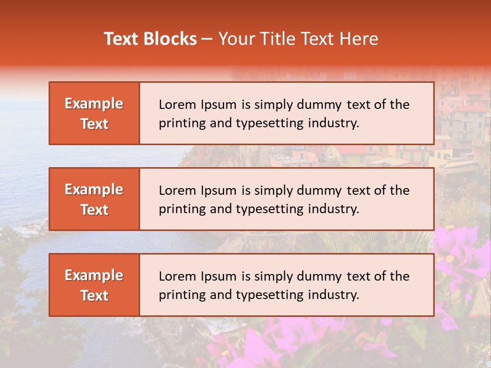 Italia Structure Terrace PowerPoint Template