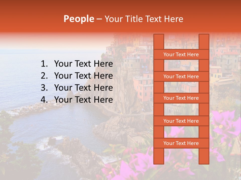 Italia Structure Terrace PowerPoint Template