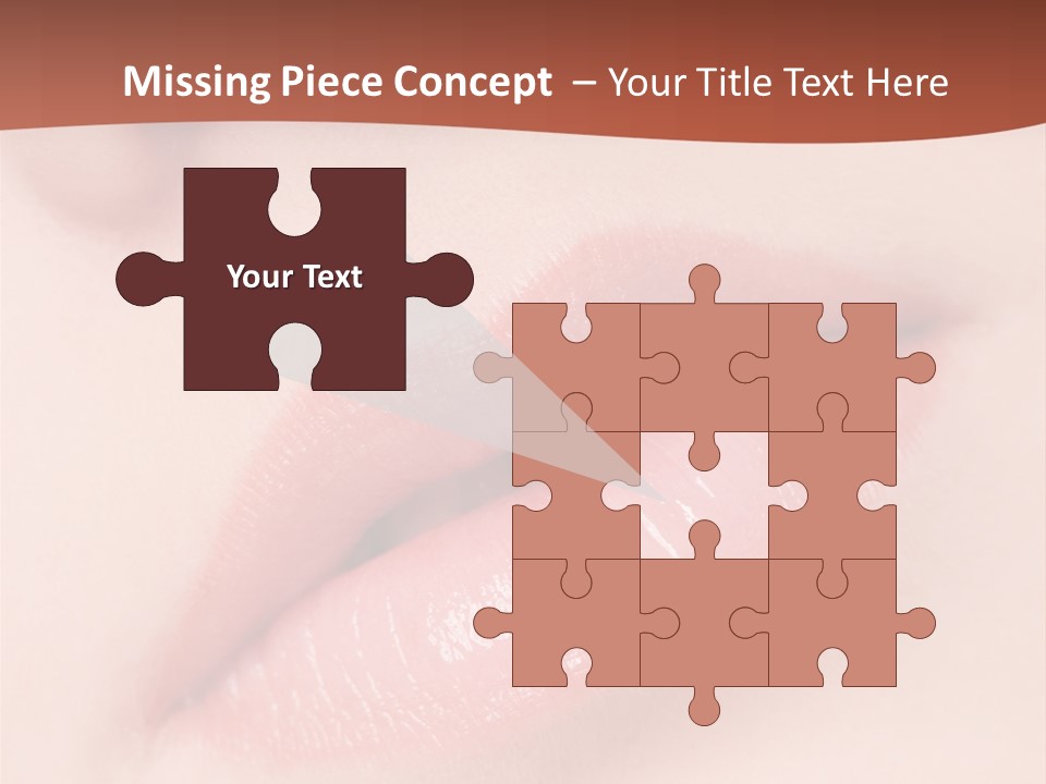 Skincare Lipstick Blush PowerPoint Template