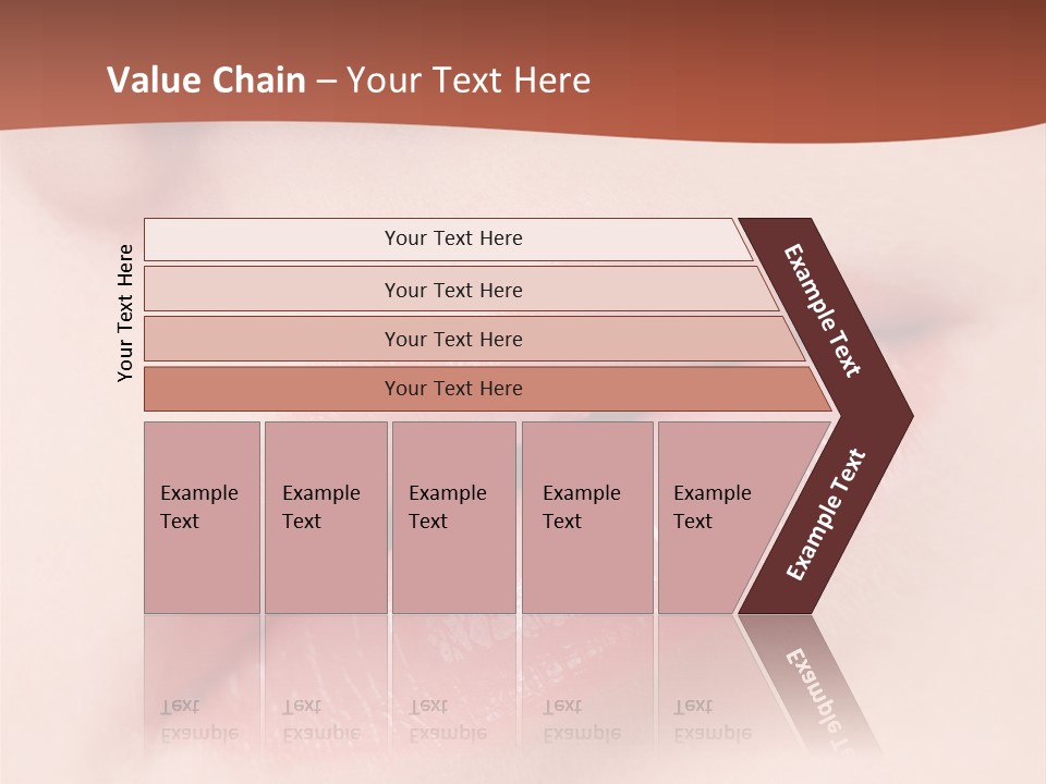 Skincare Lipstick Blush PowerPoint Template