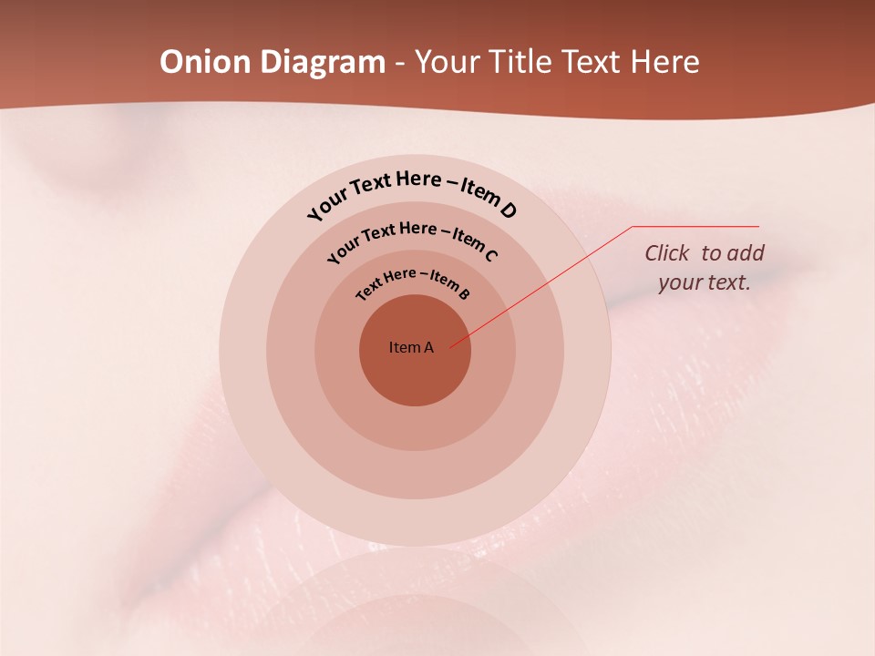 Skincare Lipstick Blush PowerPoint Template