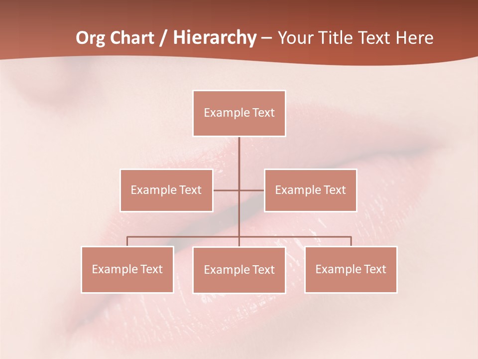 Skincare Lipstick Blush PowerPoint Template