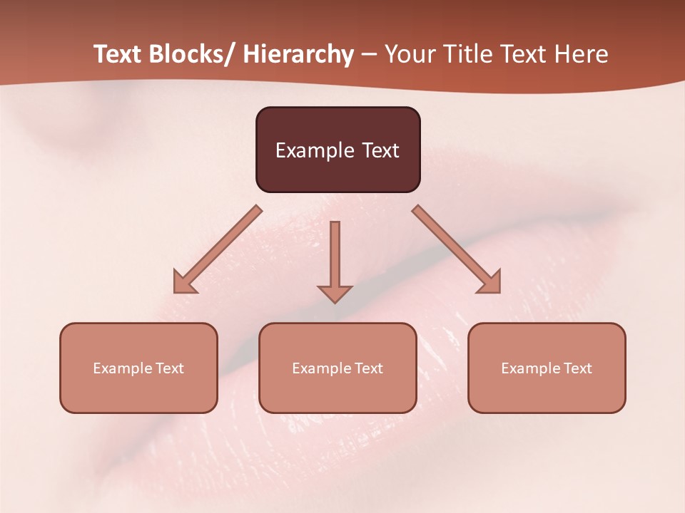 Skincare Lipstick Blush PowerPoint Template