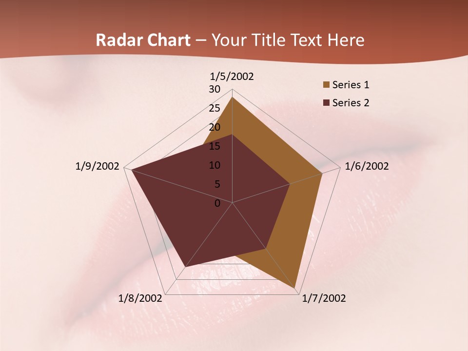 Skincare Lipstick Blush PowerPoint Template