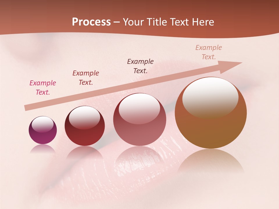 Skincare Lipstick Blush PowerPoint Template