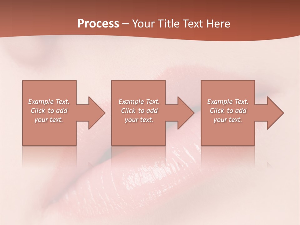 Skincare Lipstick Blush PowerPoint Template