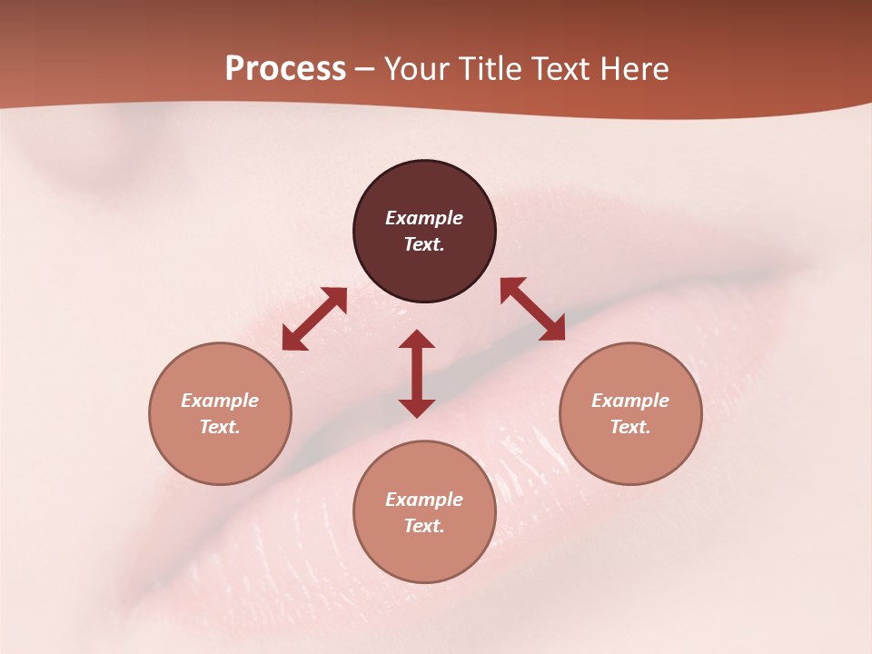 Skincare Lipstick Blush PowerPoint Template