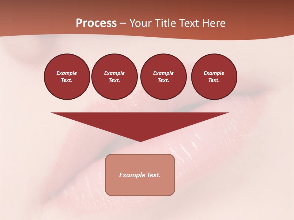 Skincare Lipstick Blush PowerPoint Template