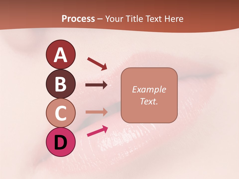 Skincare Lipstick Blush PowerPoint Template