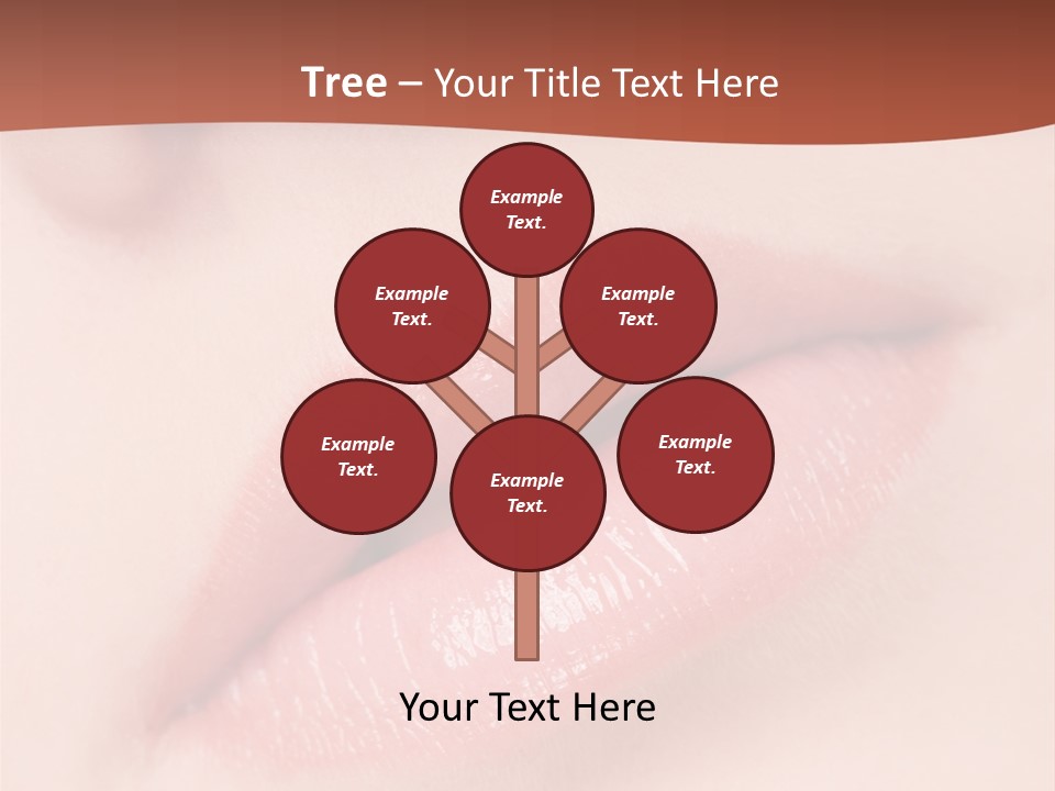 Skincare Lipstick Blush PowerPoint Template