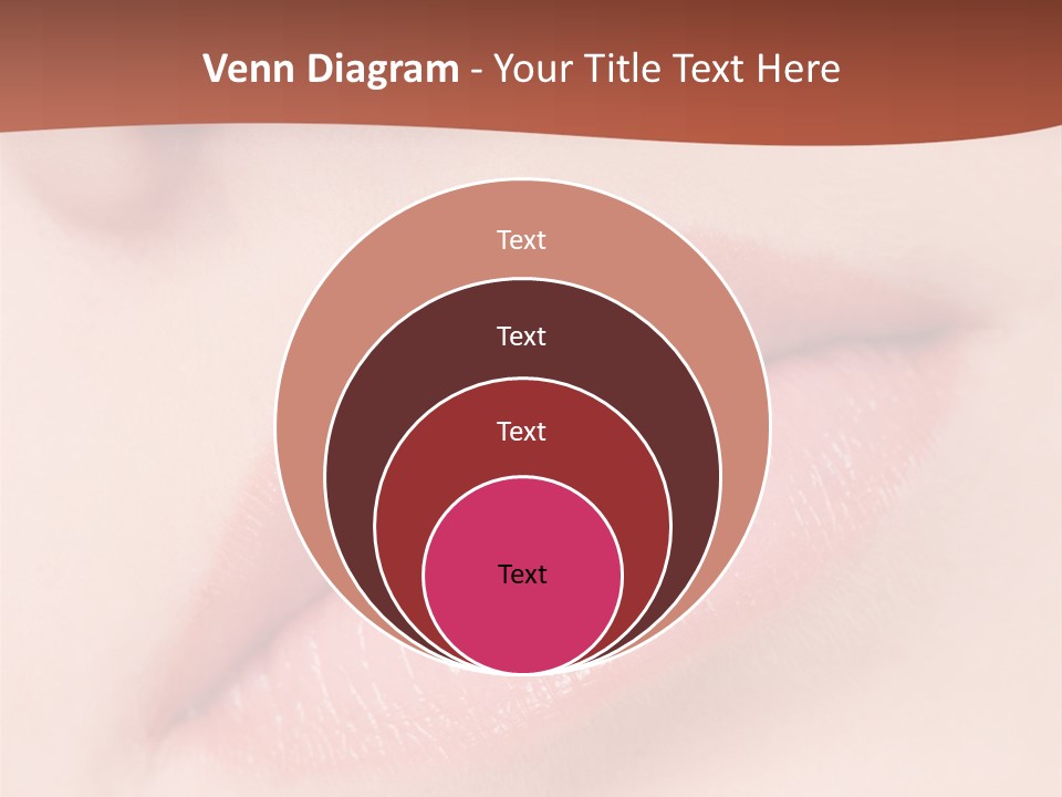 Skincare Lipstick Blush PowerPoint Template