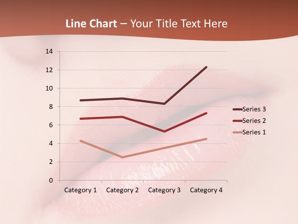 Skincare Lipstick Blush PowerPoint Template