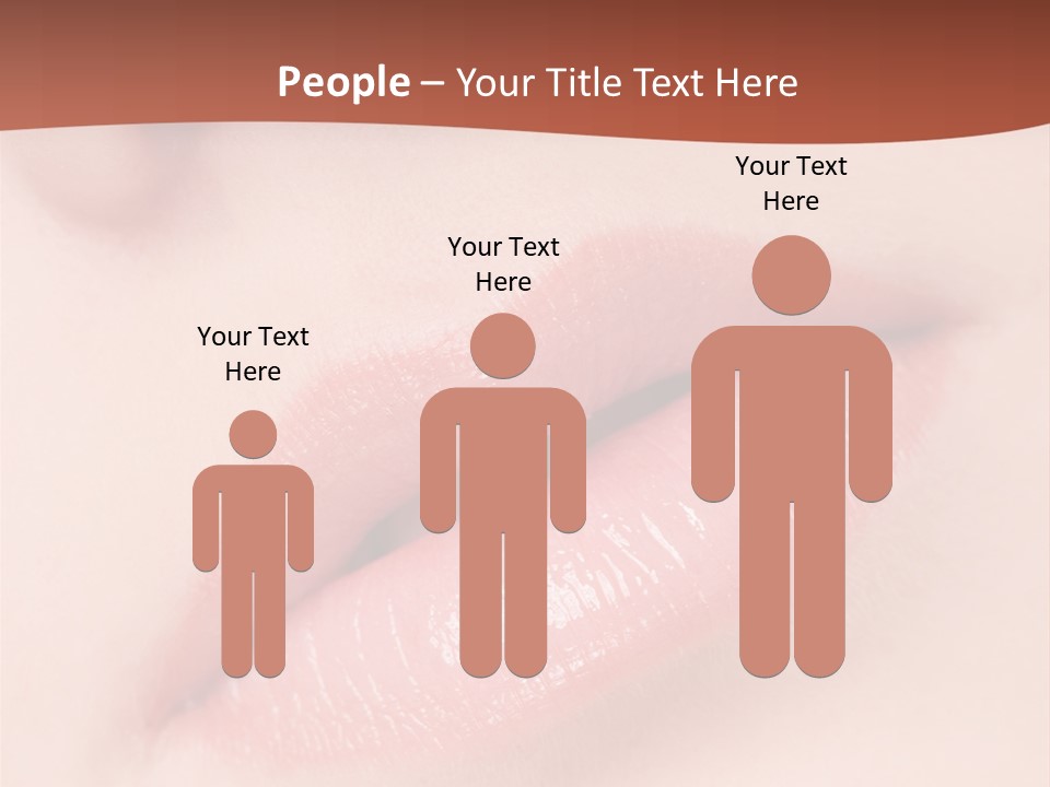 Skincare Lipstick Blush PowerPoint Template