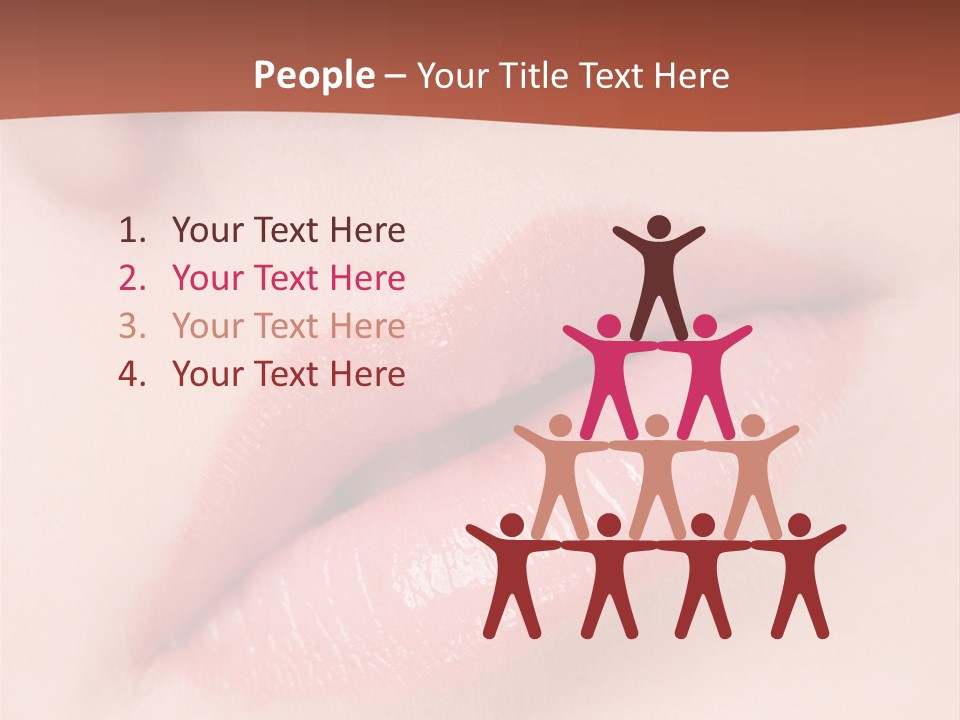 Skincare Lipstick Blush PowerPoint Template
