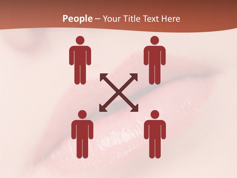 Skincare Lipstick Blush PowerPoint Template