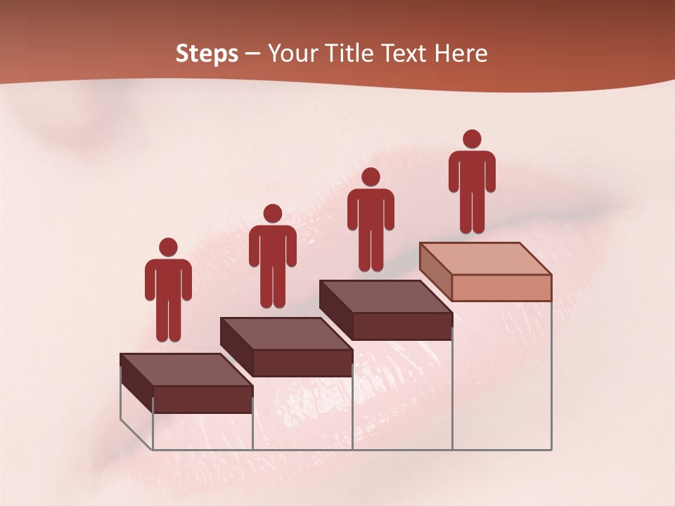 Skincare Lipstick Blush PowerPoint Template