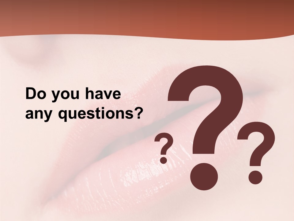 Skincare Lipstick Blush PowerPoint Template