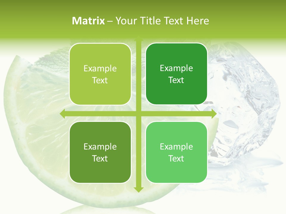 Melissa Half Lemon PowerPoint Template