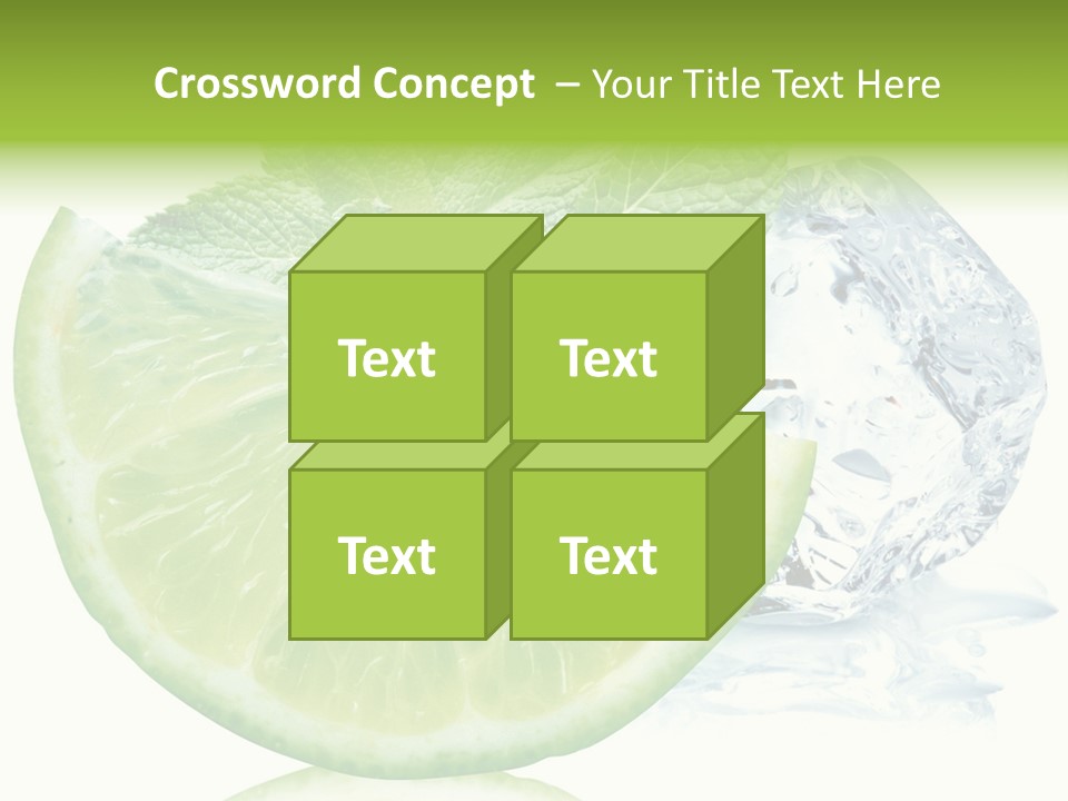Melissa Half Lemon PowerPoint Template