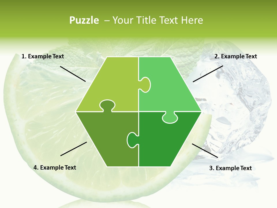 Melissa Half Lemon PowerPoint Template