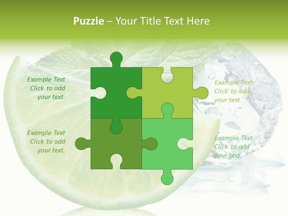 Melissa Half Lemon PowerPoint Template