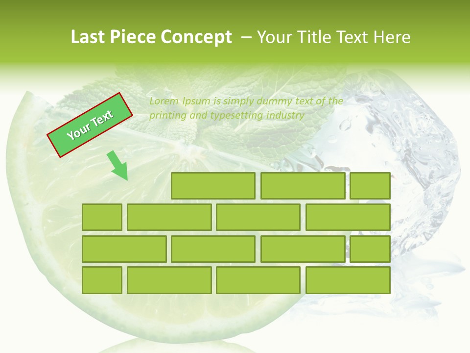 Melissa Half Lemon PowerPoint Template